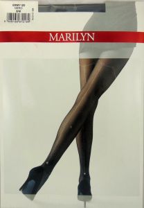 Marilyn Emmy I20 R1/2 rajstopy koronka nero